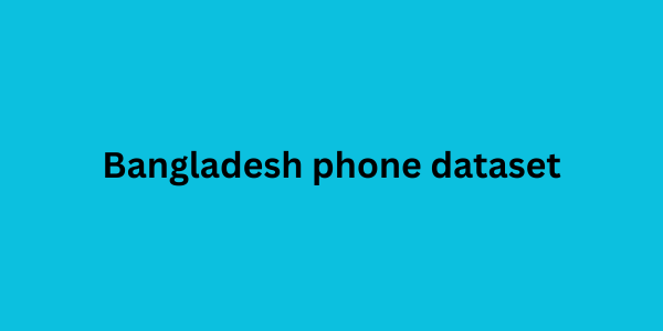 Bangladesh phone dataset