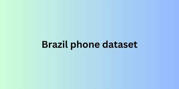 Brazil phone dataset