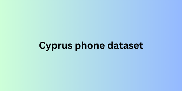 Cyprus phone dataset