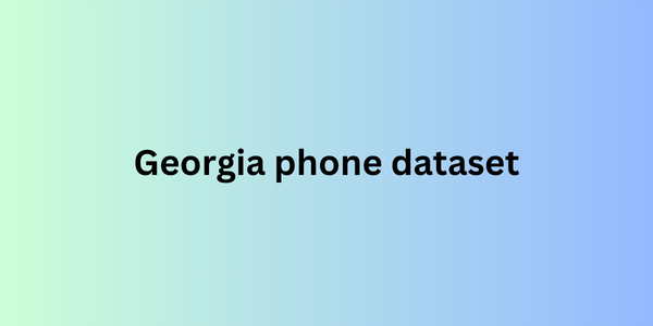 Georgia phone dataset