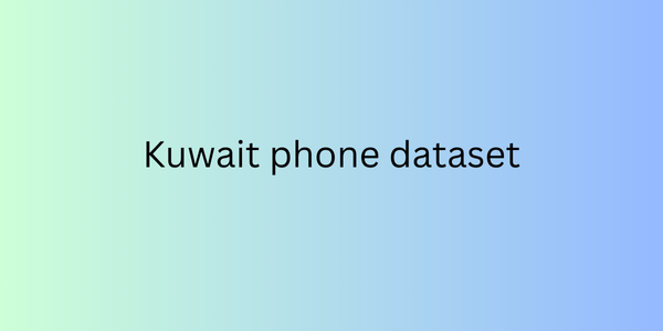 Kuwait phone dataset